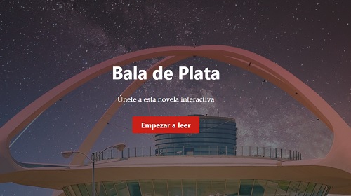 Bala de Plata, webnovelas y librojuegos